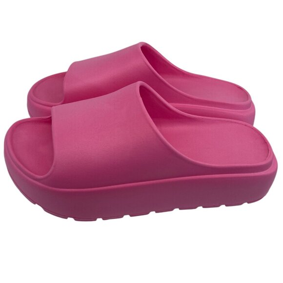 NEW Platform Slides for Women EVA Thick Sole Slippers Non Slip Outdoor Sandals - Picture 3 of 7